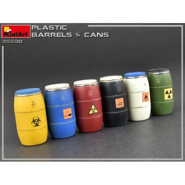 Plastiktnder og plastik dunke