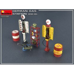 Tysk benzinstation 1930-1940erne