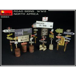 Vejskilte, Nordafrika i Anden Verdenskrig