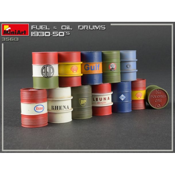 Brndstof- og olietnder fra 1930-1950