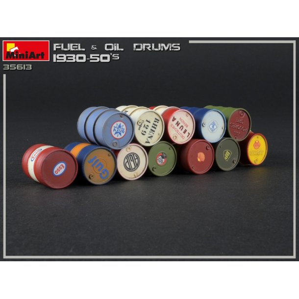 Brndstof- og olietnder fra 1930-1950