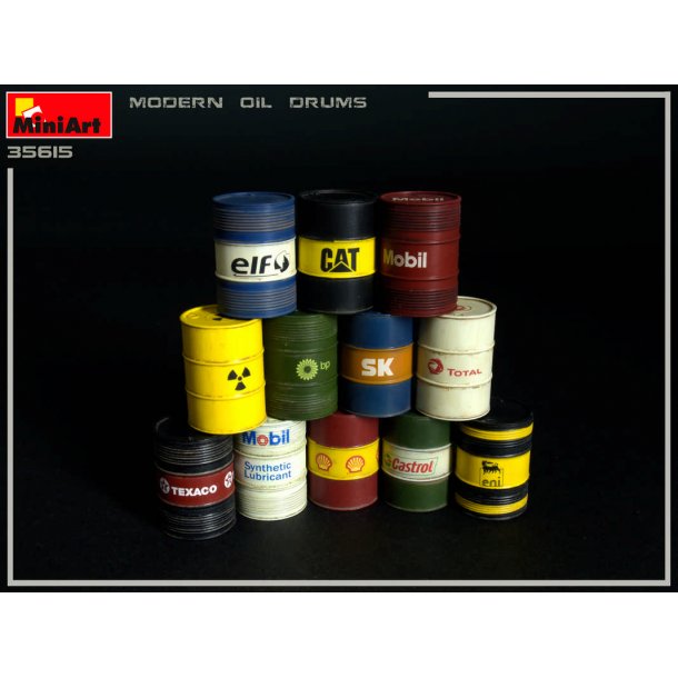 Moderne olietnder, 200 liter