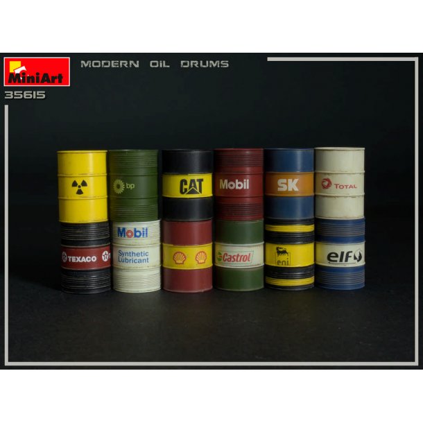 Moderne olietnder, 200 liter