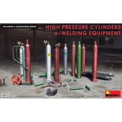 High Pressure Cylinders w/Welding Equipment