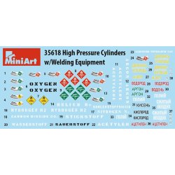 High Pressure Cylinders w/Welding Equipment