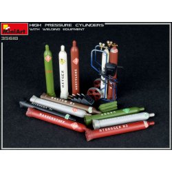 High Pressure Cylinders w/Welding Equipment