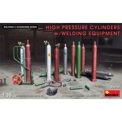 High Pressure Cylinders w/Welding Equipment