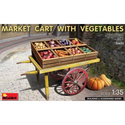 Markedsvogn med grntsager