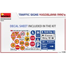 Trafikskilte Jugoslavien 1990erne