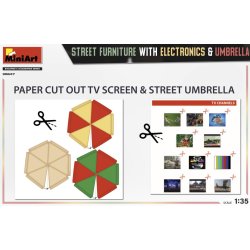 Gadembler, elektronik og parasol