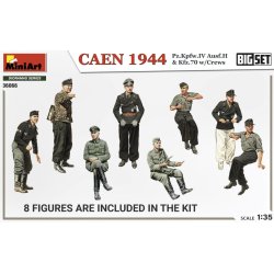 CAEN 1944 Pz.Kpfw.IV Ausf.H &amp; Kfz.70 w/CREWS. BIG SET