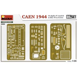 CAEN 1944 Pz.Kpfw.IV Ausf.H &amp; Kfz.70 w/CREWS. BIG SET