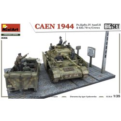CAEN 1944 Pz.Kpfw.IV Ausf.H &amp; Kfz.70 w/CREWS. BIG SET
