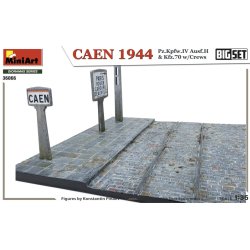 CAEN 1944 Pz.Kpfw.IV Ausf.H &amp; Kfz.70 w/CREWS. BIG SET
