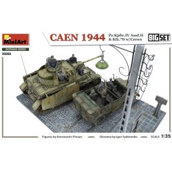 CAEN 1944 Pz.Kpfw.IV Ausf.H &amp; Kfz.70 w/CREWS. BIG SET