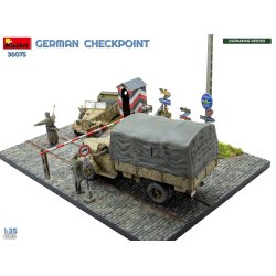 German Checkpoint. 3T Cargo Truck 3,6-36S &amp; Kfz.1 Type 170VK w/ Feldgendarmerie. BIG SET
