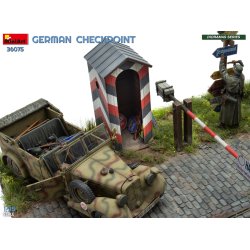 German Checkpoint. 3T Cargo Truck 3,6-36S &amp; Kfz.1 Type 170VK w/ Feldgendarmerie. BIG SET