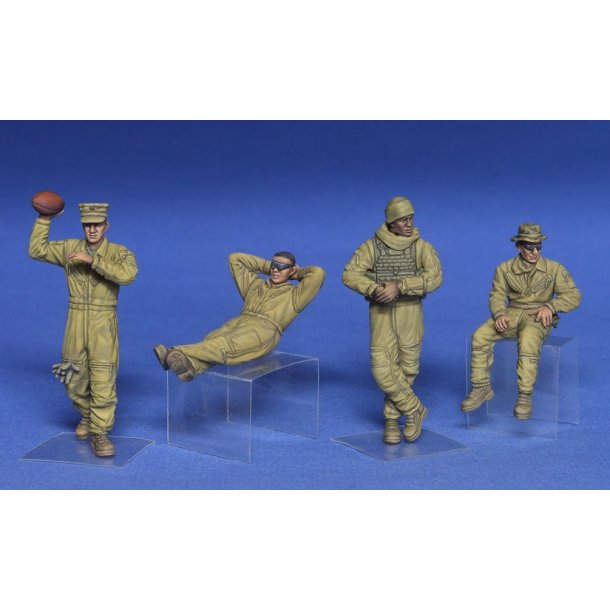 US Marine Corps Tank Crew 