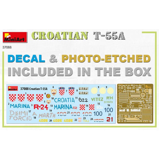 Kroatisk T-55A