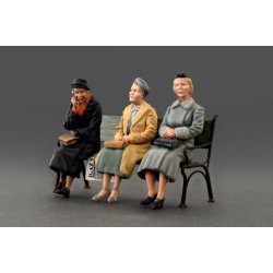 Siddende tyske passagerer, perioden ca. 1930erne-1940erne