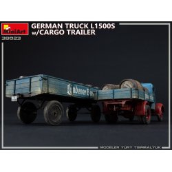 Tysk lastbil L1500S med anhnger