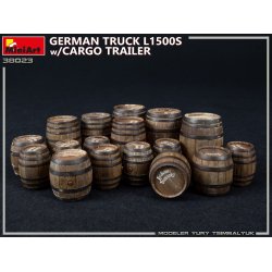 Tysk lastbil L1500S med anhnger