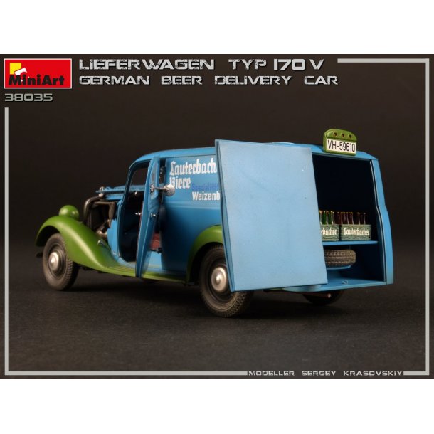 Mercedes Type 170 V - Tysk varevogn til levering af l