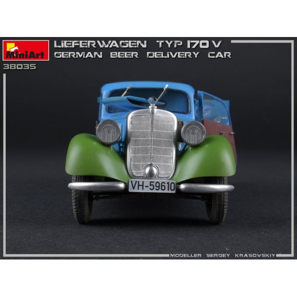 Mercedes Type 170 V - Tysk varevogn til levering af l