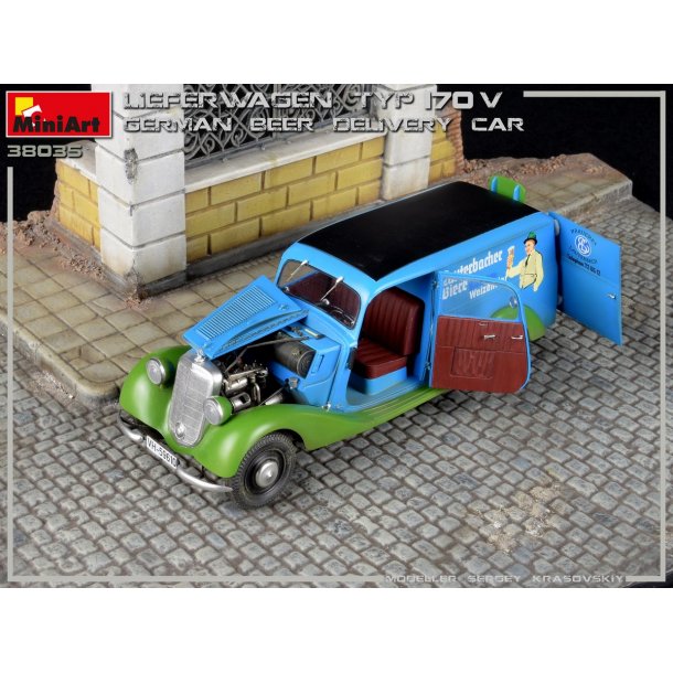 Mercedes Type 170 V - Tysk varevogn til levering af l