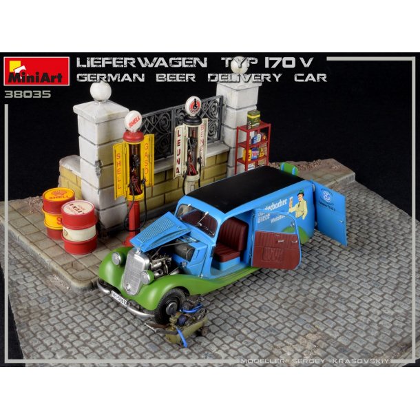 Mercedes Type 170 V - Tysk varevogn til levering af l