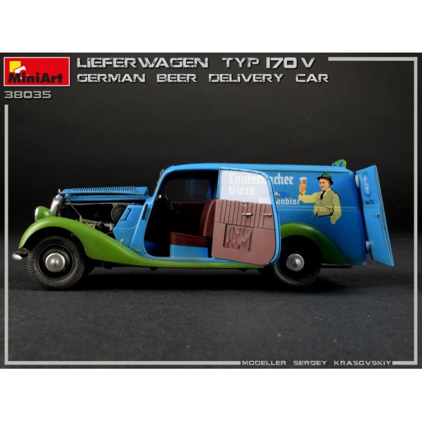 Mercedes Type 170 V - Tysk varevogn til levering af l