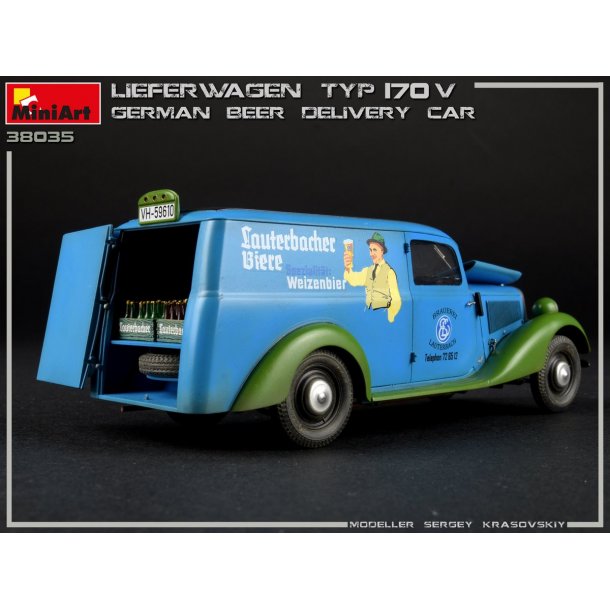 Mercedes Type 170 V - Tysk varevogn til levering af l