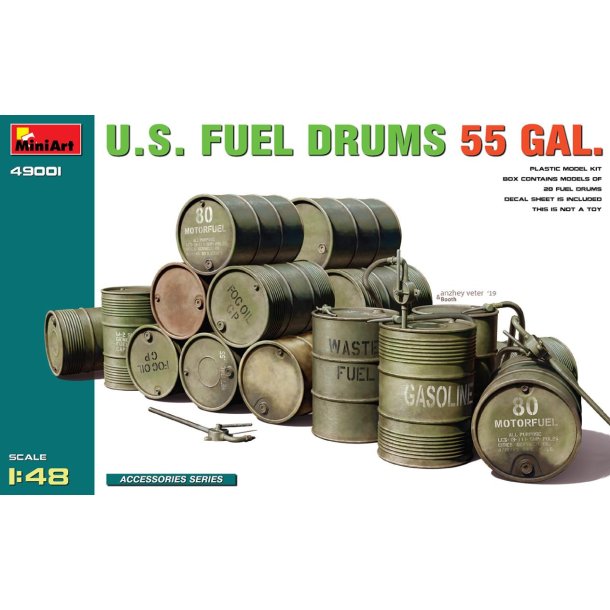U. S. Fuel Drums 55 gallons