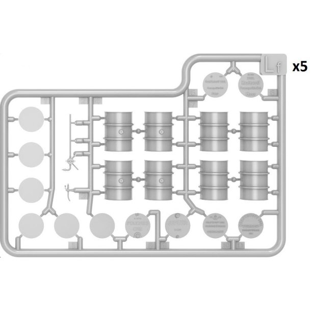 Tyske olietnder 200 liter