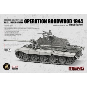 German Heavy Tank Sd.Kfz. 182 King Tiger Operation Goodwood 1944
