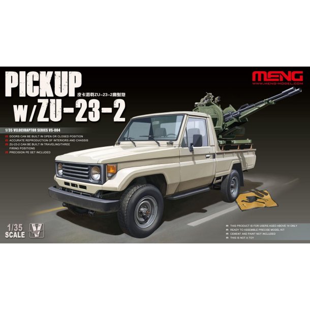 Pick-up med AA-kanon