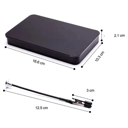 Airbrush materialeholder