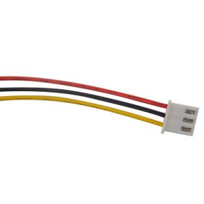 Micro JST-XH 2,54 mm 3-pin han-stik + hun-stik med kabler, 15 cm