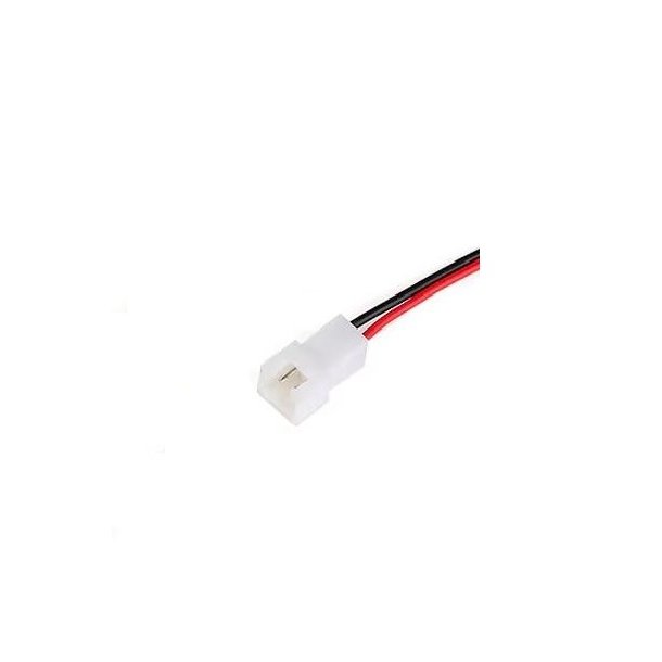 Micro JST-GH 1,25 mm 2-pin han-stik med kabel, 10 cm