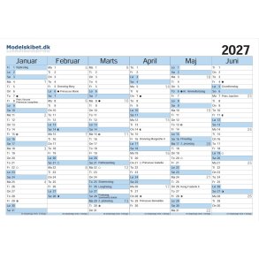 GRATIS! Kalender for 2027