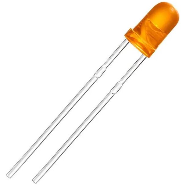 LED 3 mm, orange
