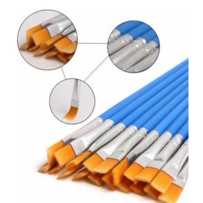 Pensel til akrylmaling eller lim, 1 stk.