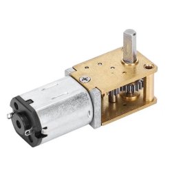 Micromotor med vinkelgearing, 12 V, 27 RPM