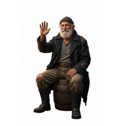 Gammel s�mand, skala 1/20