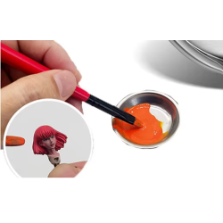 Malerskl 50 mm i rustfrit stl, 12 stk.