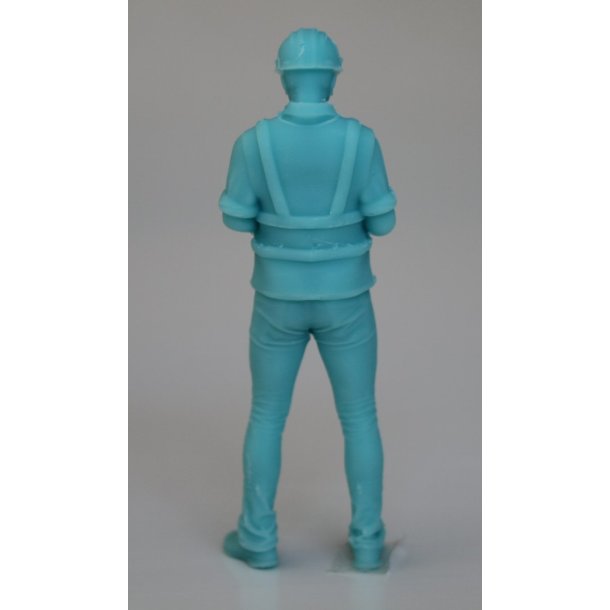 Arbejdsmand, formand med clipboard, skala 1/25