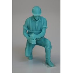 Arbejdsmand med vinkelsliber, skala 1/25