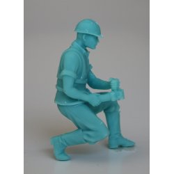 Arbejdsmand med vinkelsliber, skala 1/25