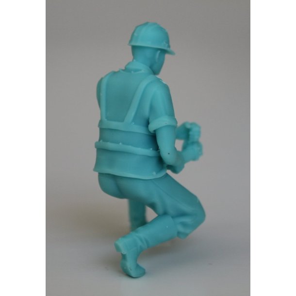 Arbejdsmand med vinkelsliber, skala 1/25