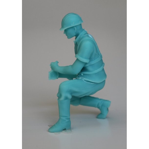 Arbejdsmand med vinkelsliber, skala 1/25